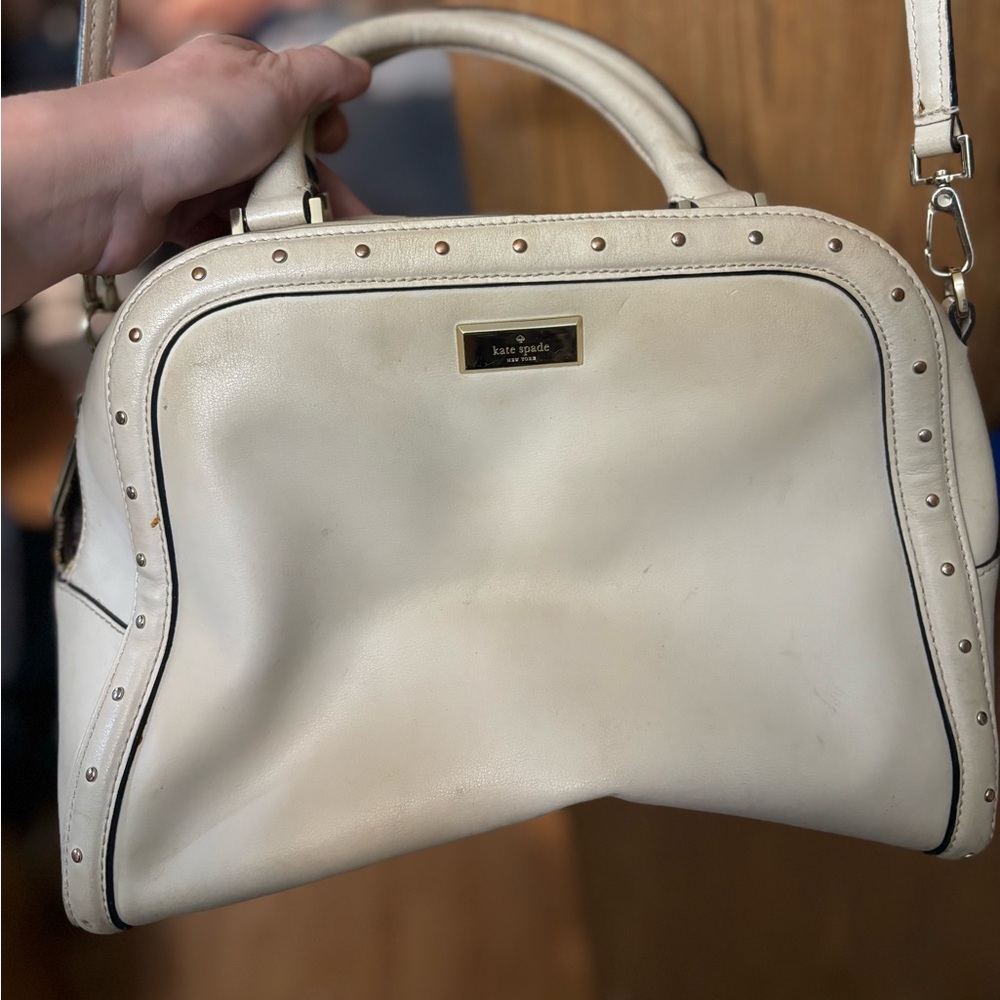 Kate spade white crossbody